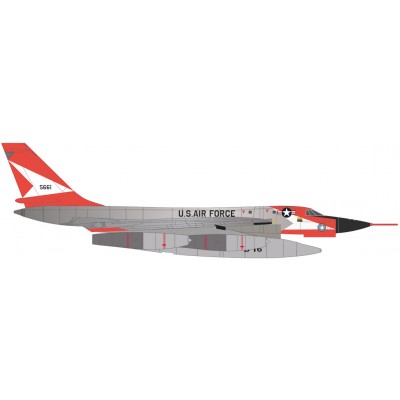 U.S. Air Force Convair XB-58 Hustler - B-58 Test Force - 55-0661 Mach-in-Boid